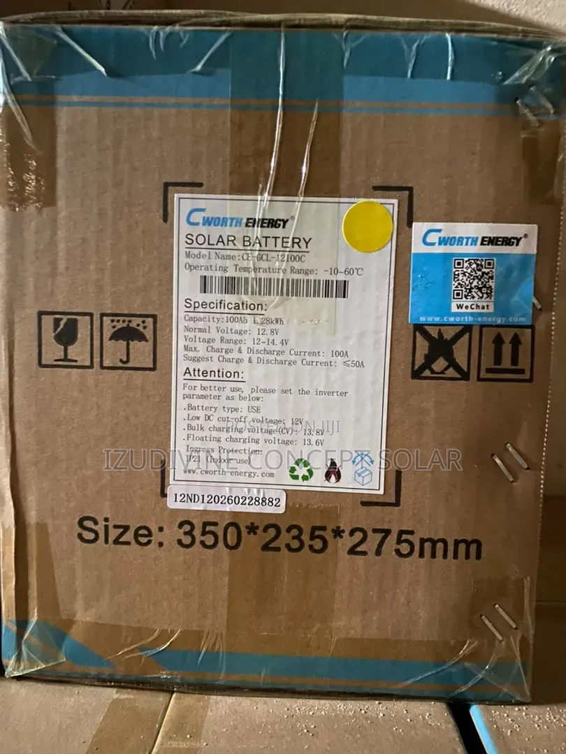 100ah 12v C Worth Lithium Battery