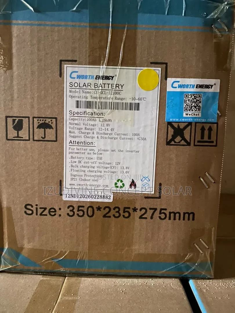 100ah 12v C Worth Lithium Battery
