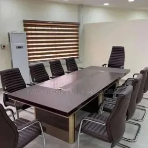 Conference Table With 12 Sitters Office Chairs