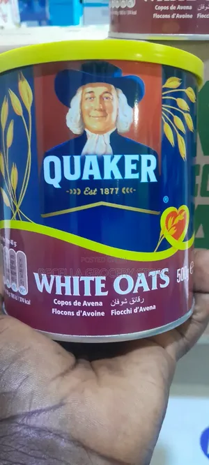 Quaker White Oats 500g ×24