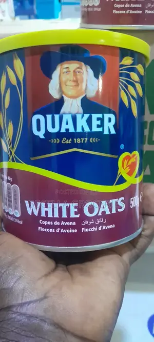 Quaker White Oats 500g ×24