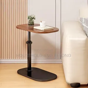 Adjustable C-Shaped Side Table – Height Adjustable Side Laptop Table