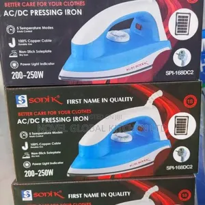 Sonik 200-250w Solar Electric Iron