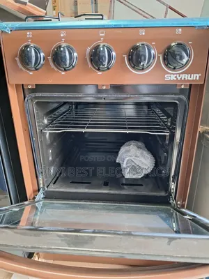 Skyrun 2 Gas Burner and 2 Electric Gas Cooker | 2+2
