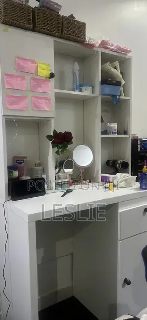 Reading Table and Shelves