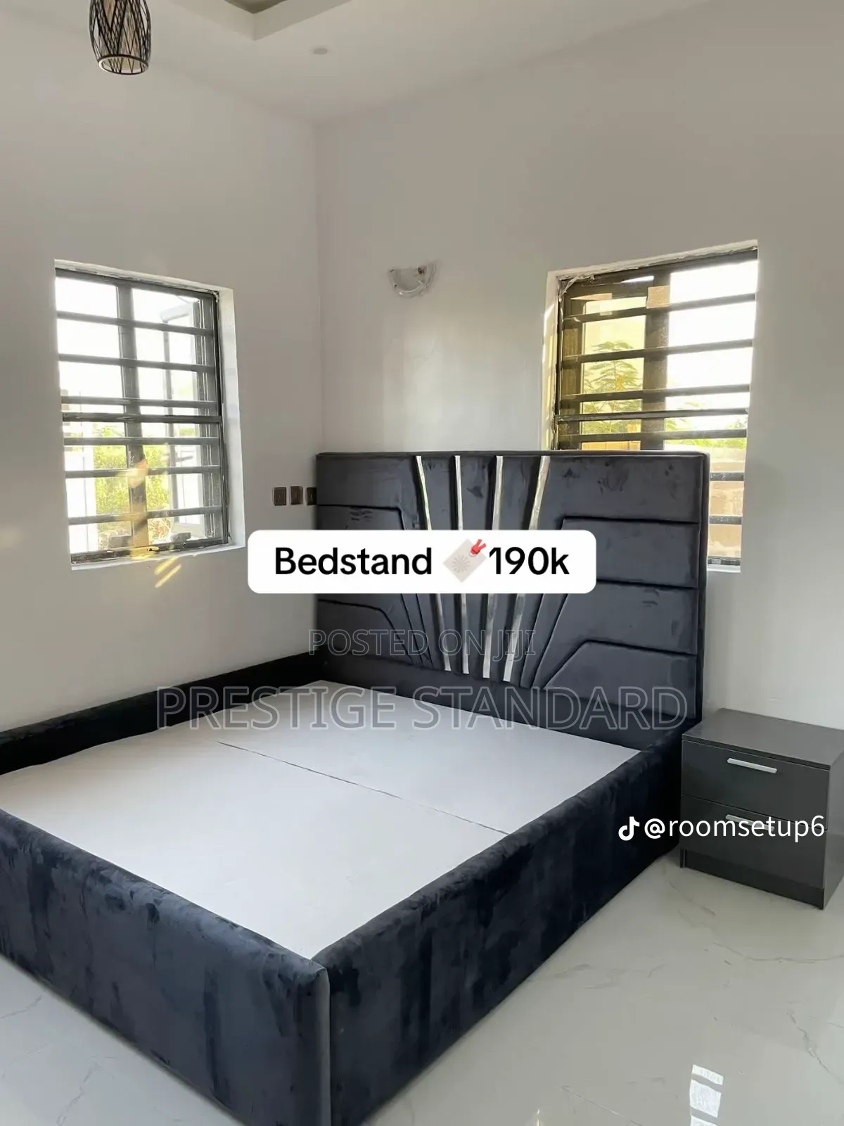 A Well Padded Standard Bedframe