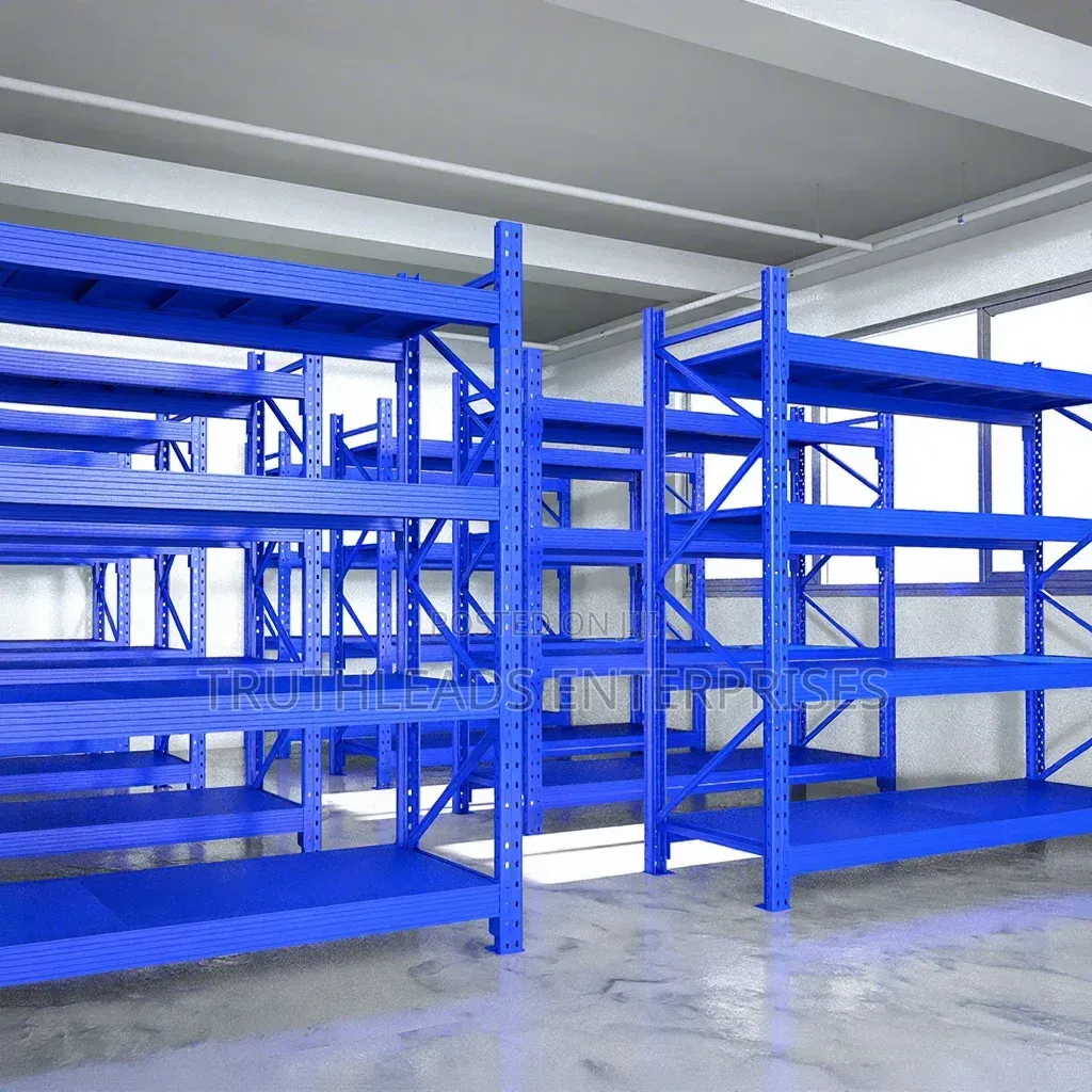 Heavy Duty 4 Tier Metal Shelving Storage Rack System