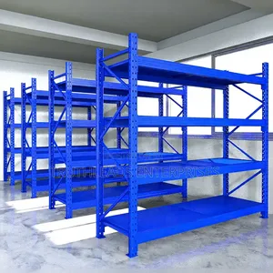 Heavy Duty 4 Tier Metal Shelving Storage Rack System