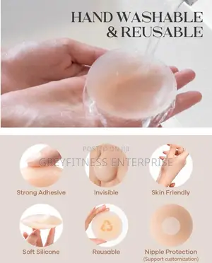Ultra Thin Reusable Adhesive Silicone Nipple Cover