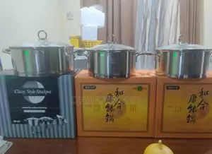 Longrich Stainless Steel Cooking Pot Set - Non-Rust Cookware