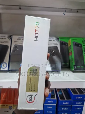 New Infinix Hot 70 128 GB Black