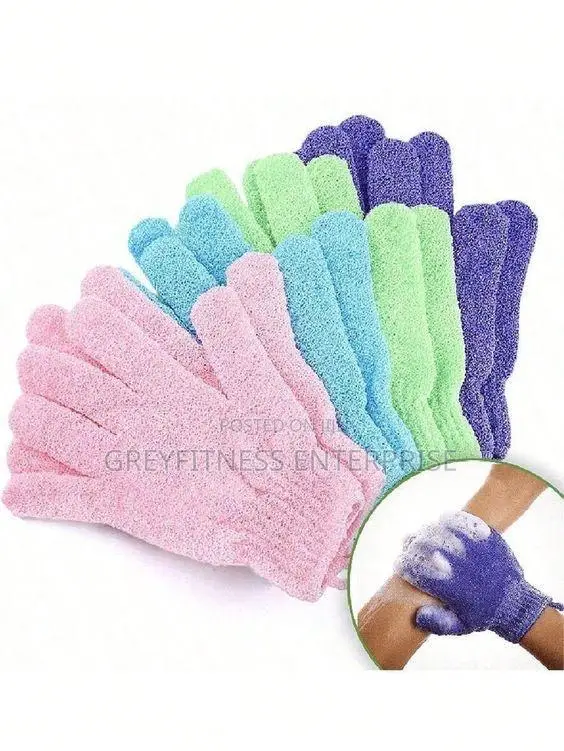 Bath Gloves Sponge Bath Sponges a Pair