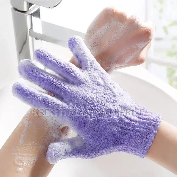 Bath Gloves Sponge Bath Sponges a Pair