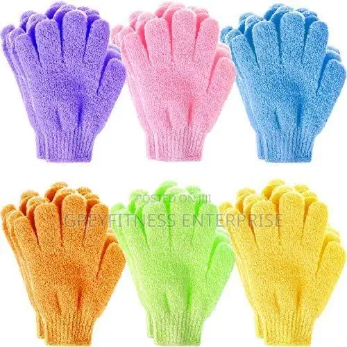 Bath Gloves Sponge Bath Sponges a Pair