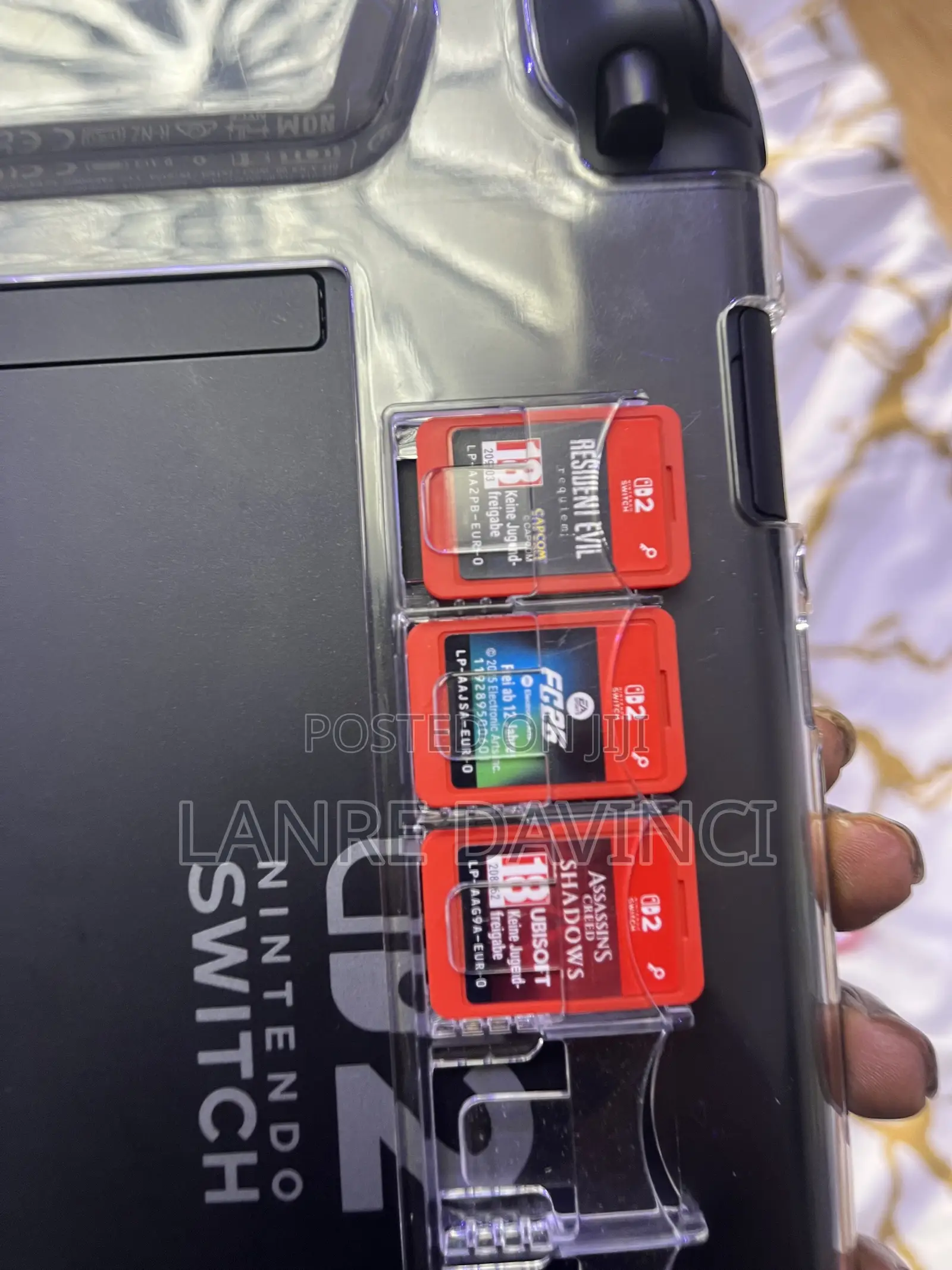 Open Box Nintendo Switch 2 + 3 Game Cards Bag