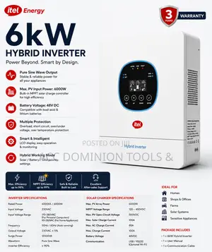 Itel 6kw Hybrid Inverter
