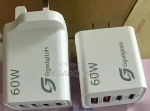 Multi Point USB, C Charger Plug
