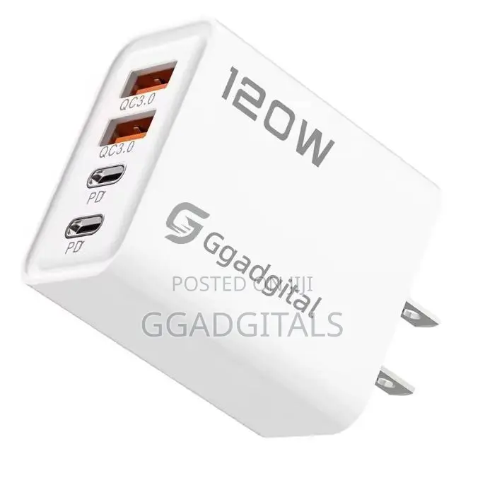 Multi Point USB, C Charger Plug