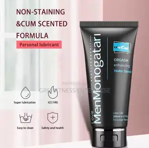 Men Monogatari Personal Lubricant With Extra Nozzle for Insertion