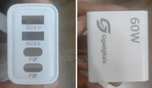 Multi Point USB, C Charger Plug