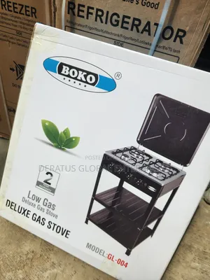 Brand New BOKO Deluxe 4 Burner Gas Stove