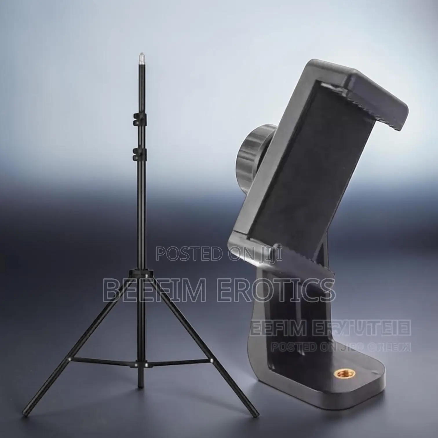 210cm Adjustable Ring Light Stand With Phone Holder Bluetooth Remote