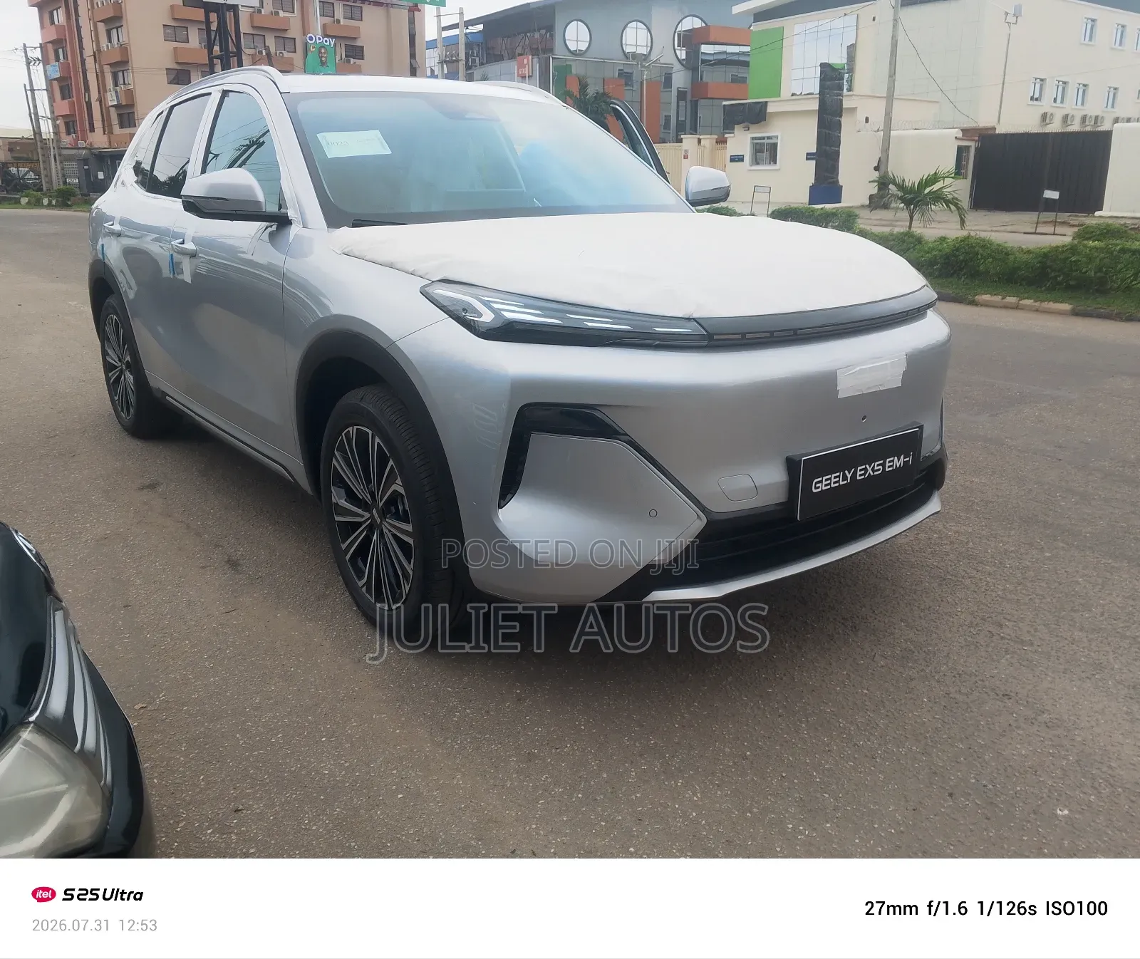 New Geely EX5 2025 Silver