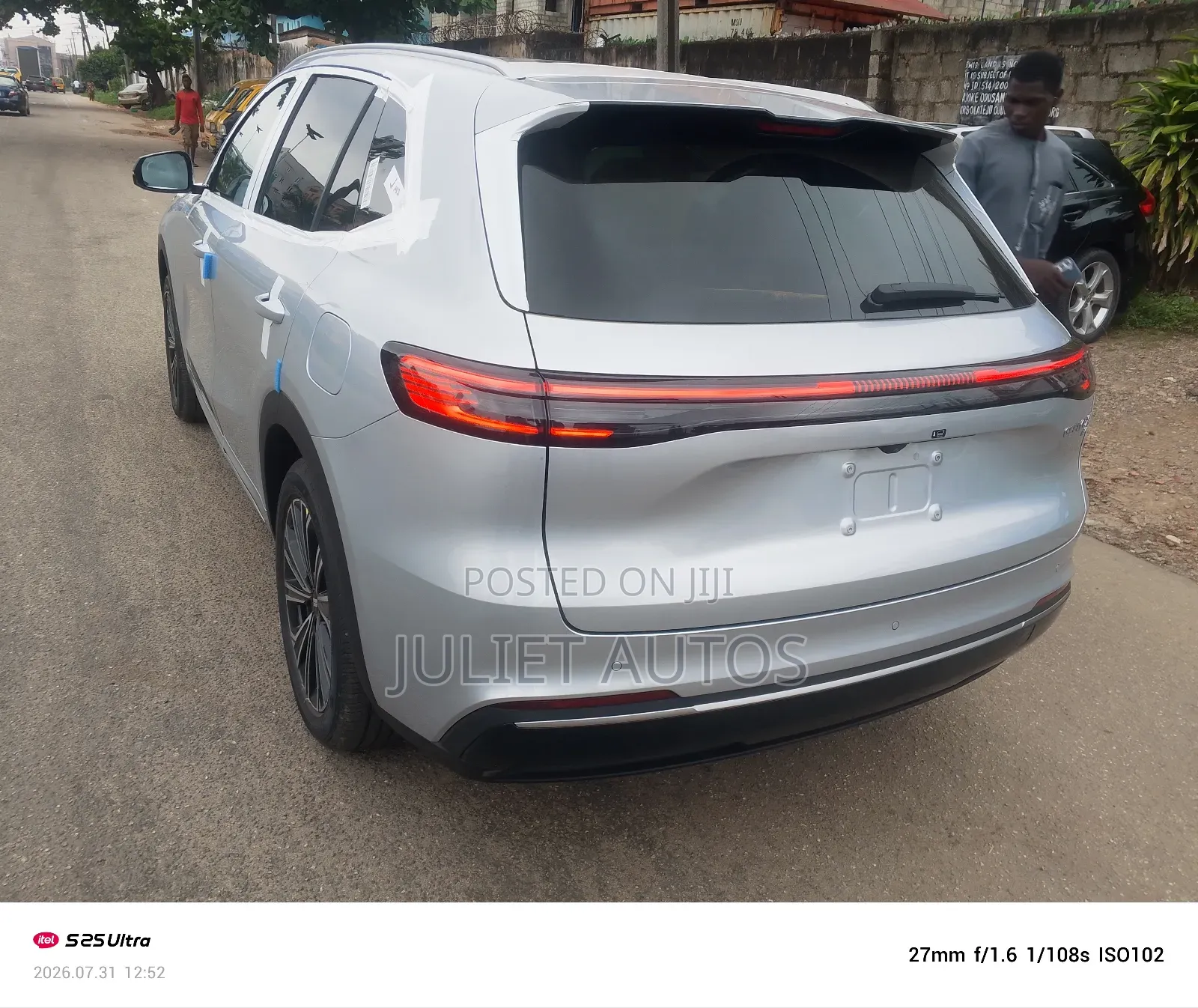 New Geely EX5 2025 Silver