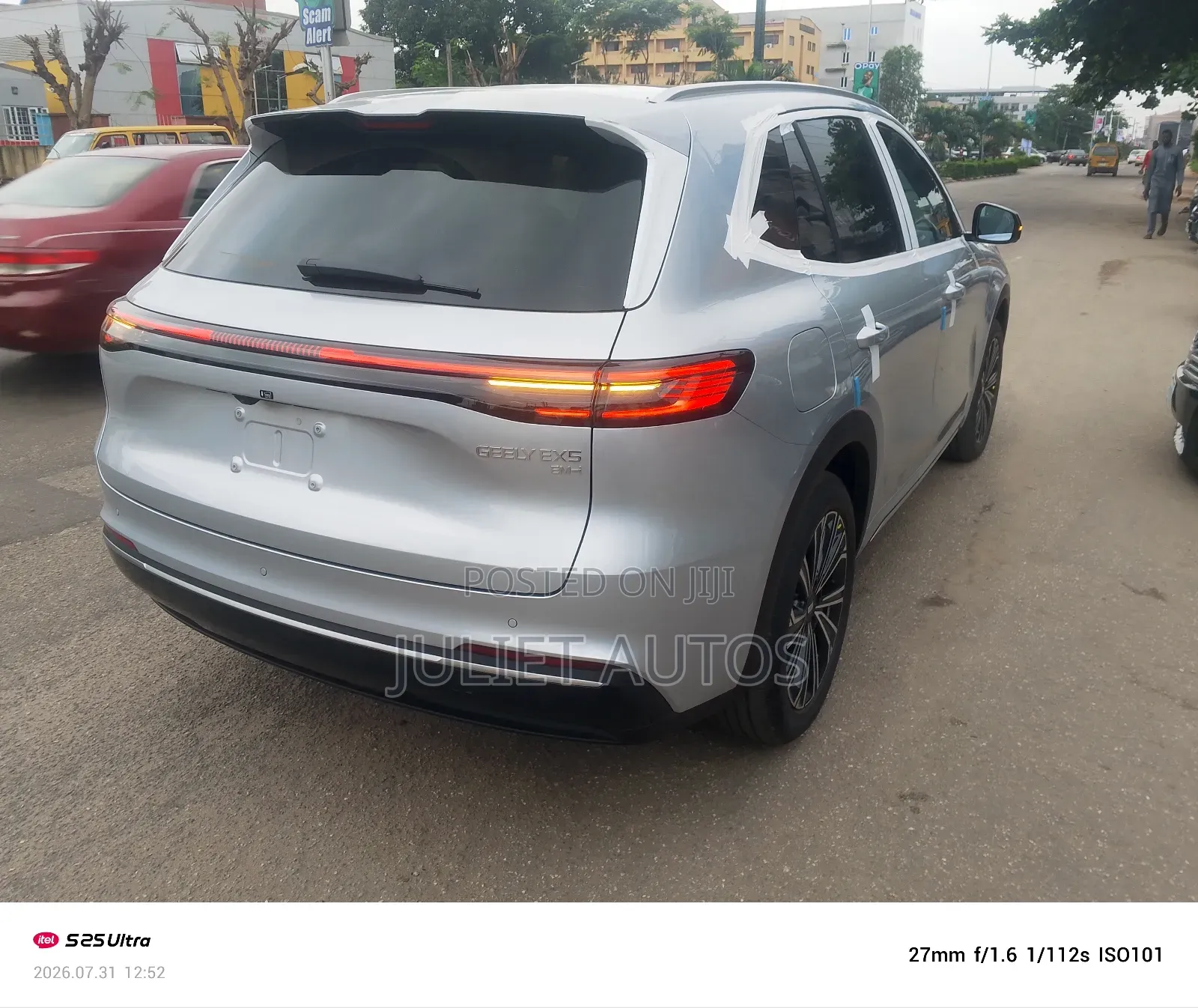 New Geely EX5 2025 Silver