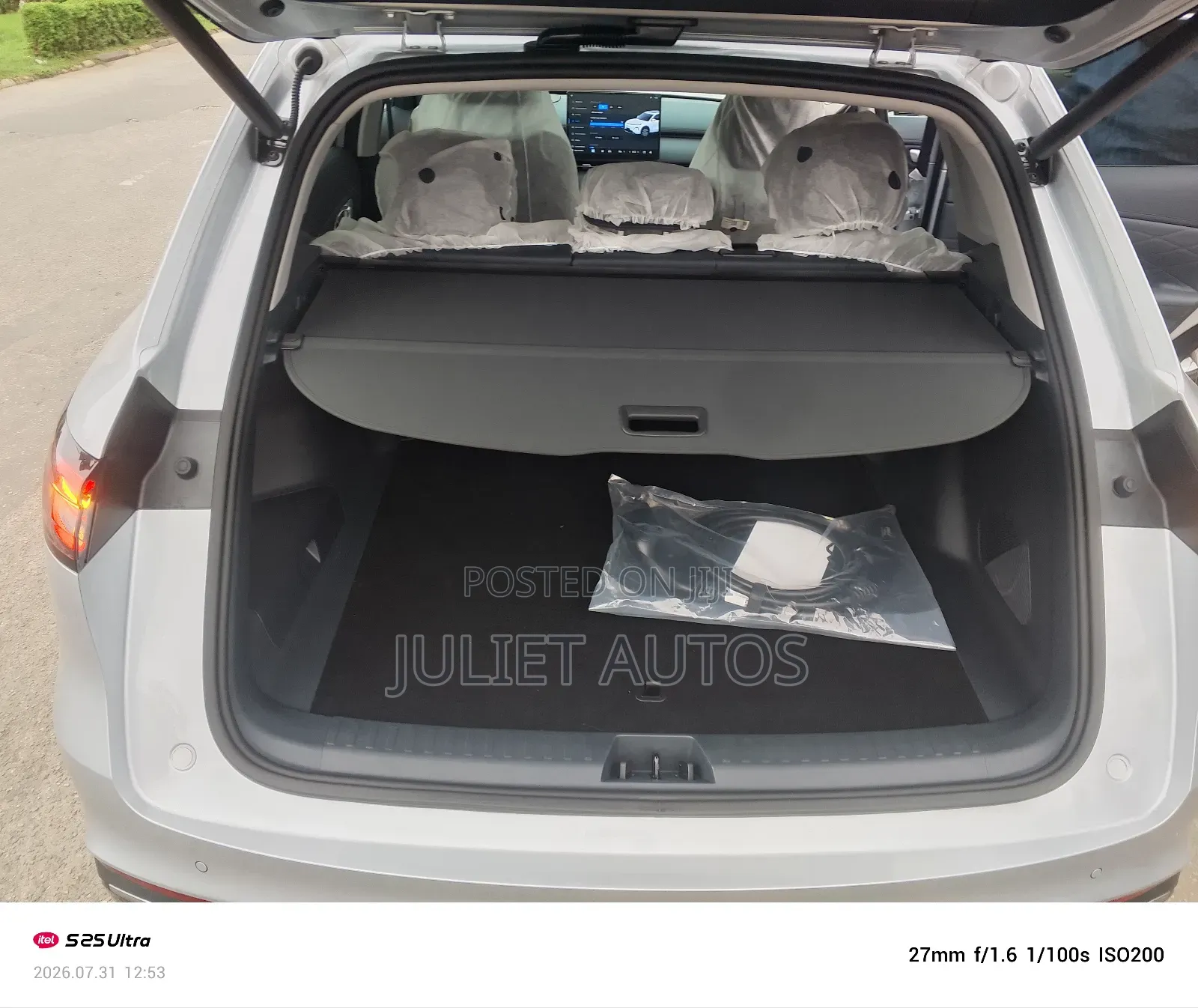 New Geely EX5 2025 Silver