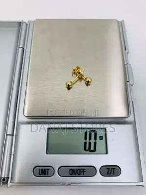Real 18 Karat Gold Earrings (1 Gram)