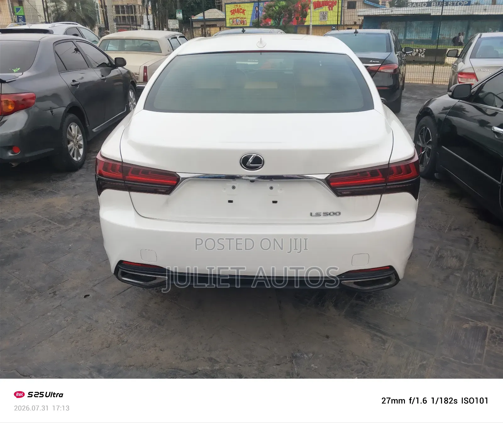 Lexus LS 2023 White