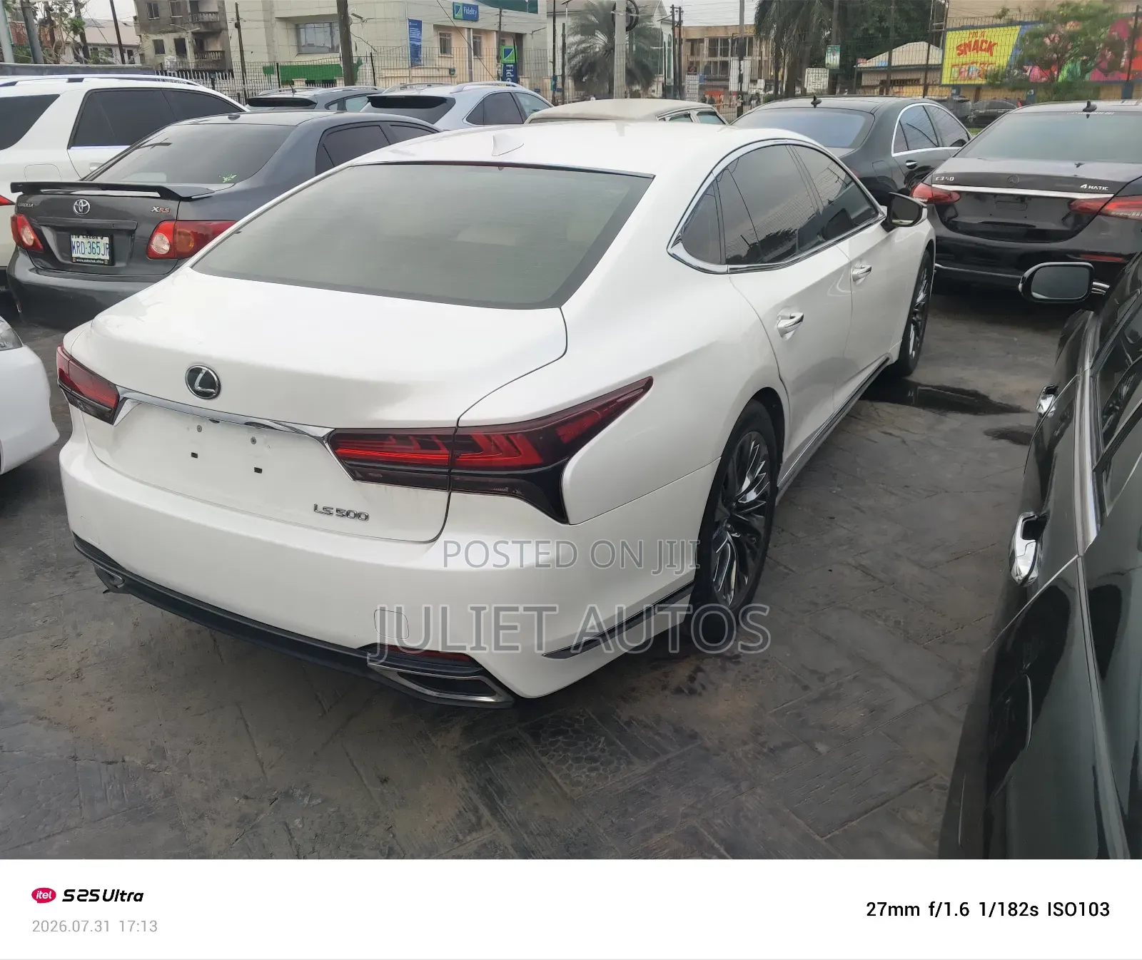 Lexus LS 2023 White