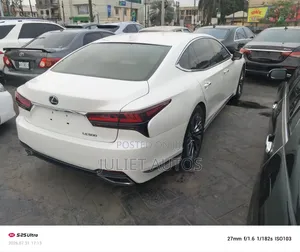Lexus LS 2023 White