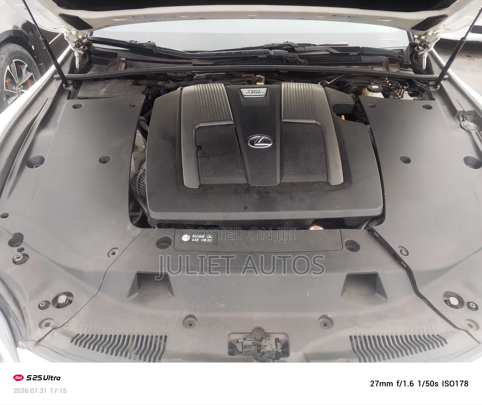 Lexus LS 2023 White
