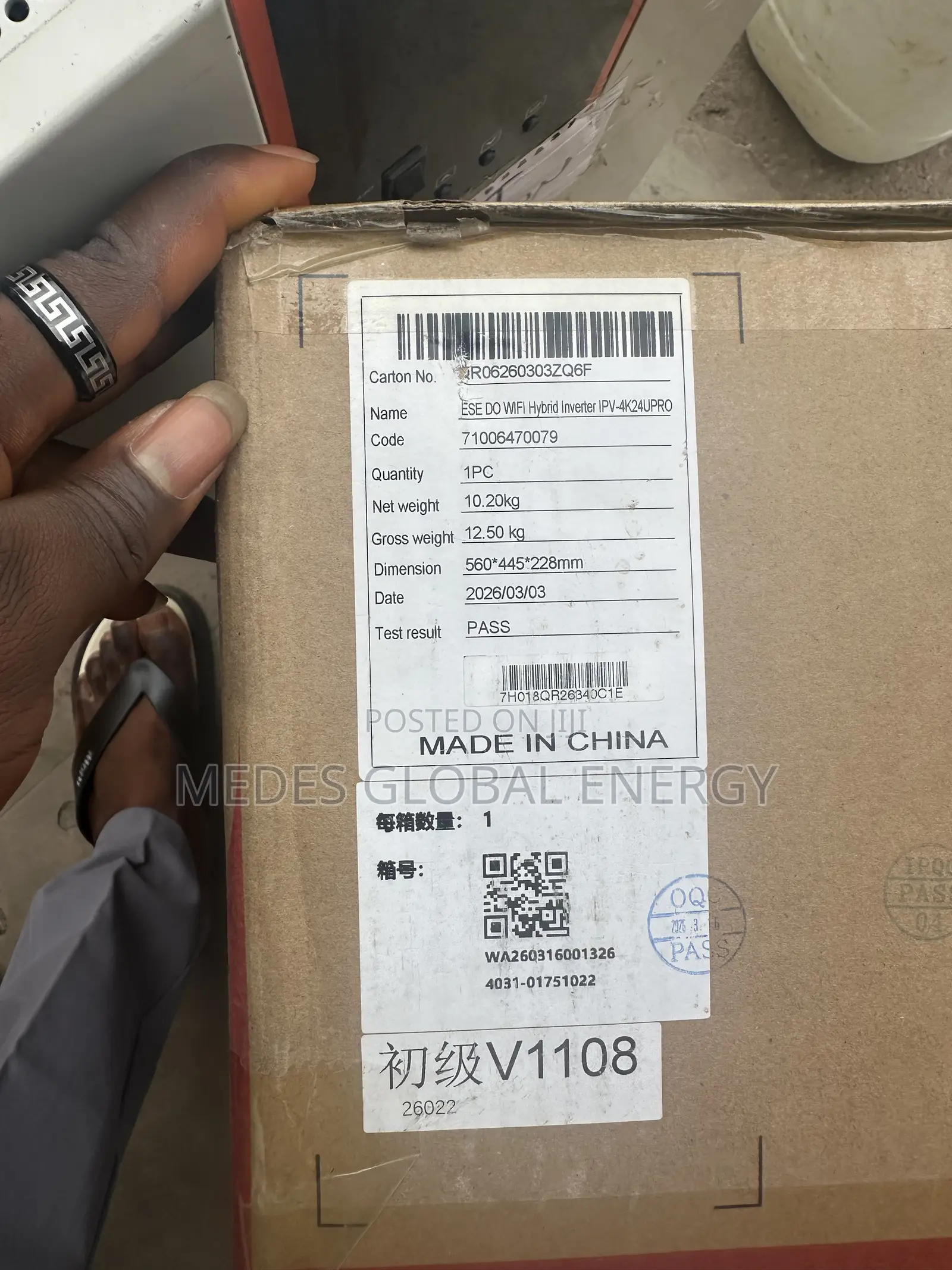 4kva 24v Itel Hybrid Inverter