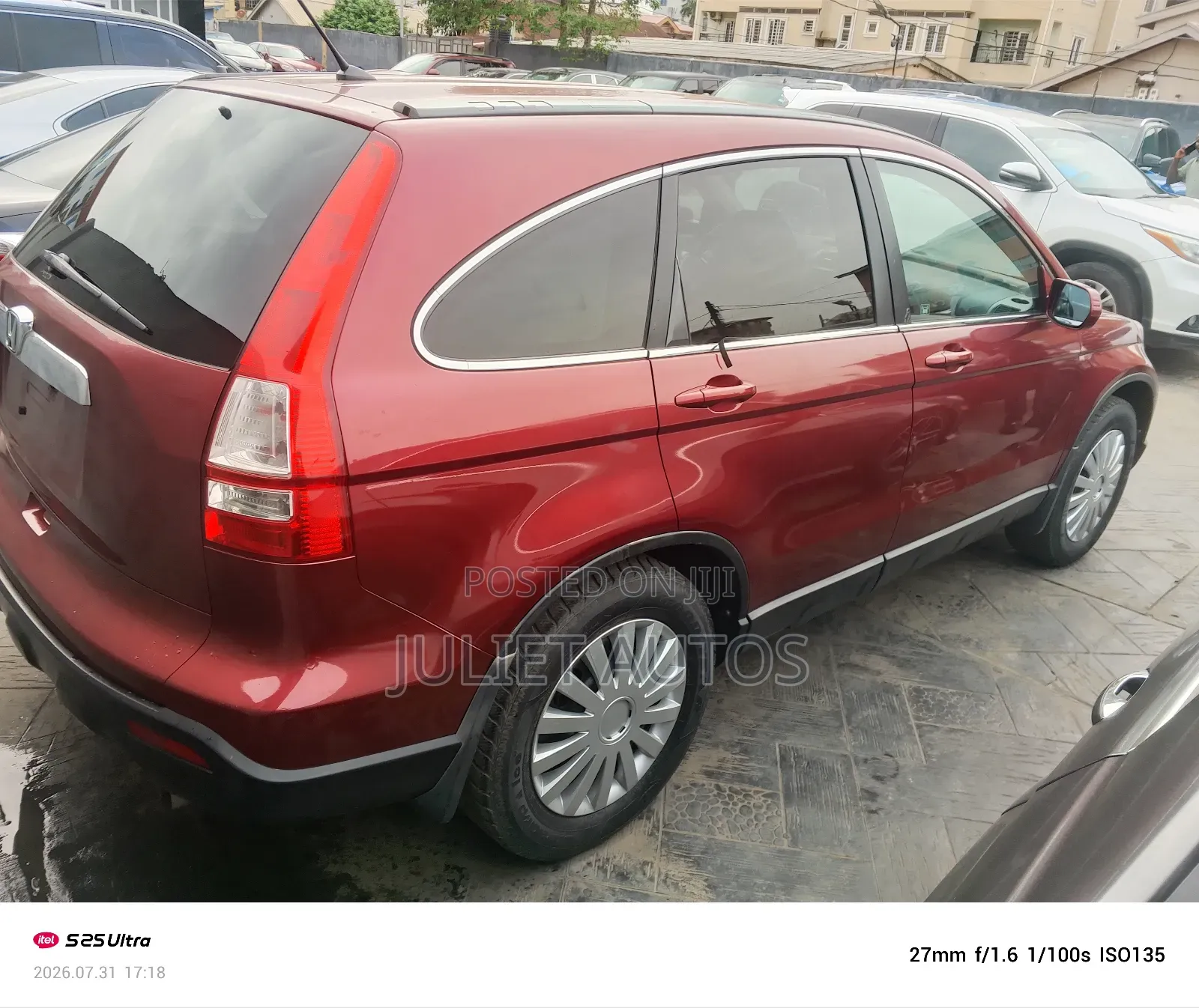 Honda CR-V 2008 Red
