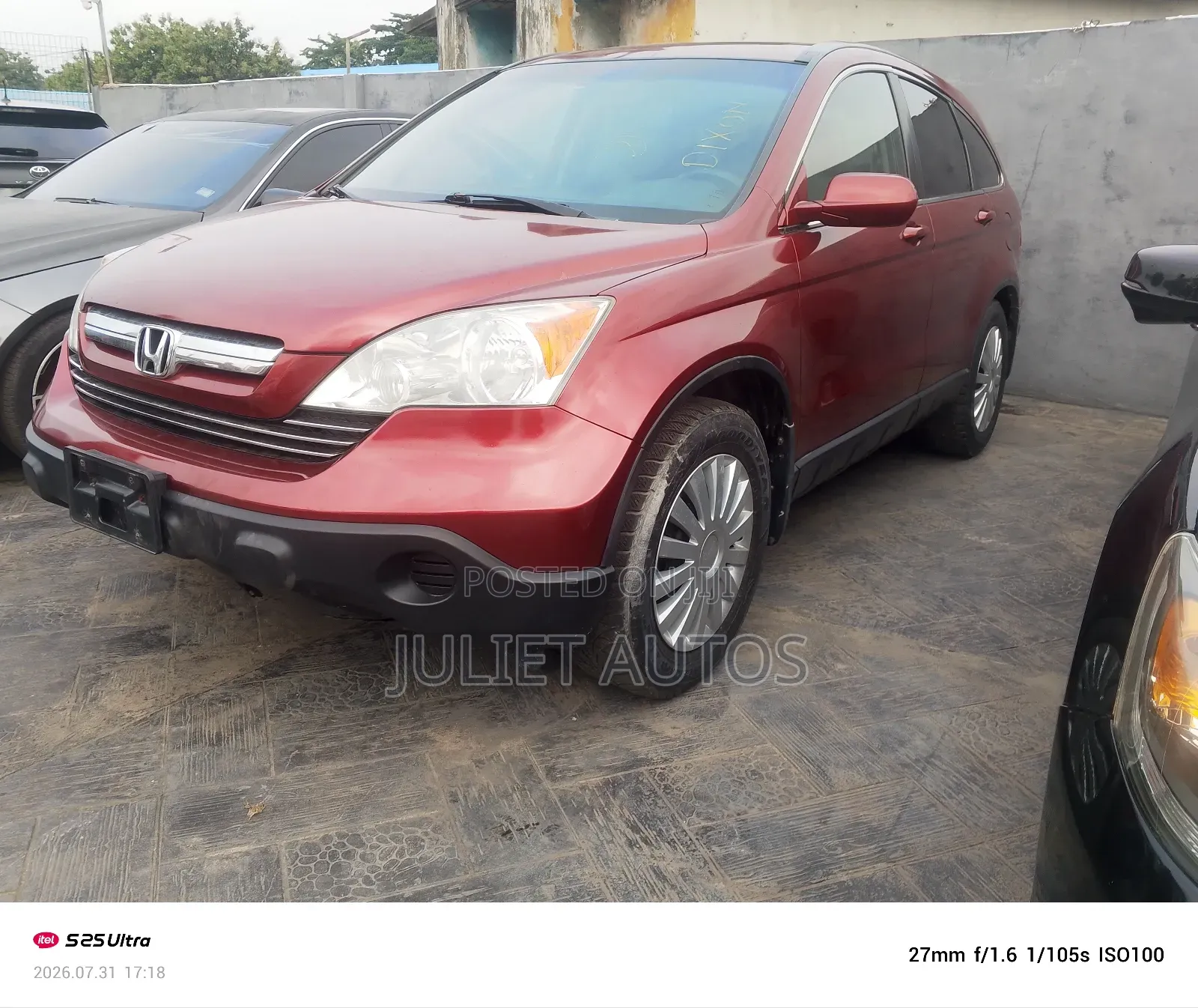 Honda CR-V 2008 Red