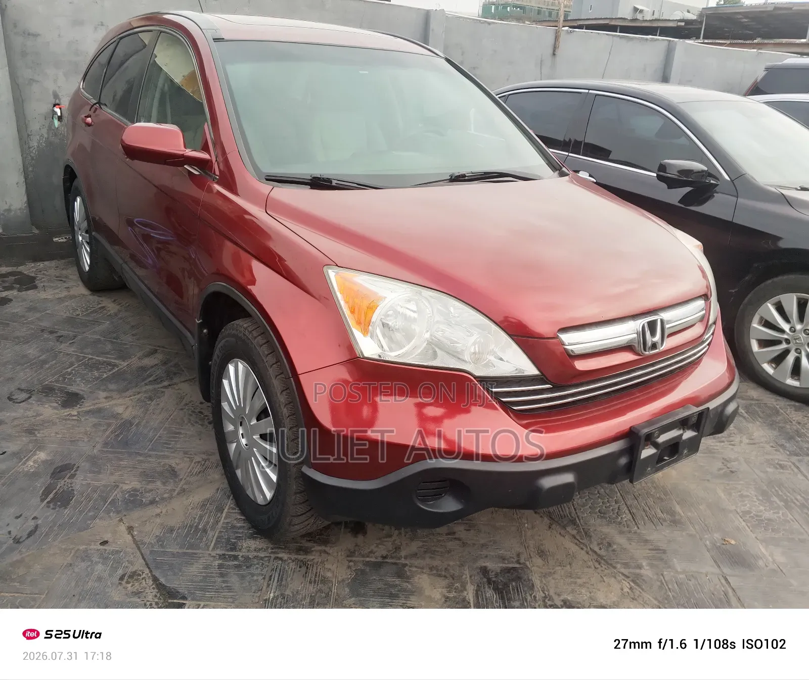 Honda CR-V 2008 Red