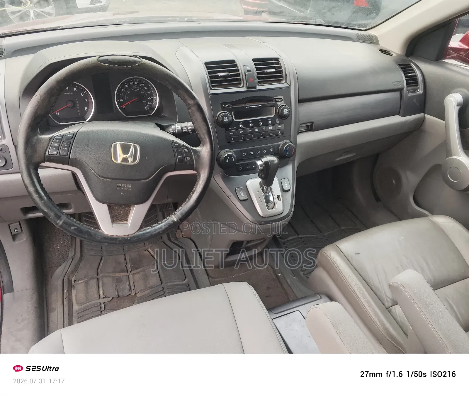 Honda CR-V 2008 Red