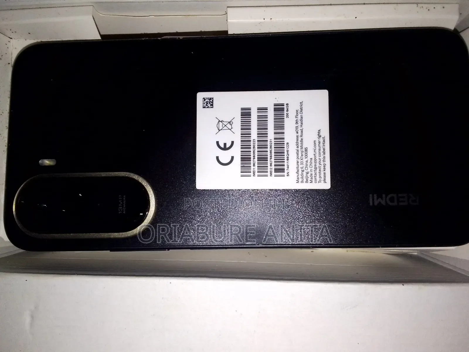 New Xiaomi Redmi A7 Pro 64 GB Black