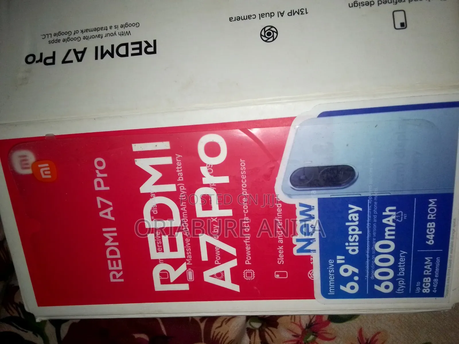 New Xiaomi Redmi A7 Pro 64 GB Black