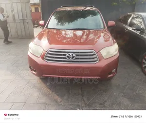 Toyota Highlander 2009 Red