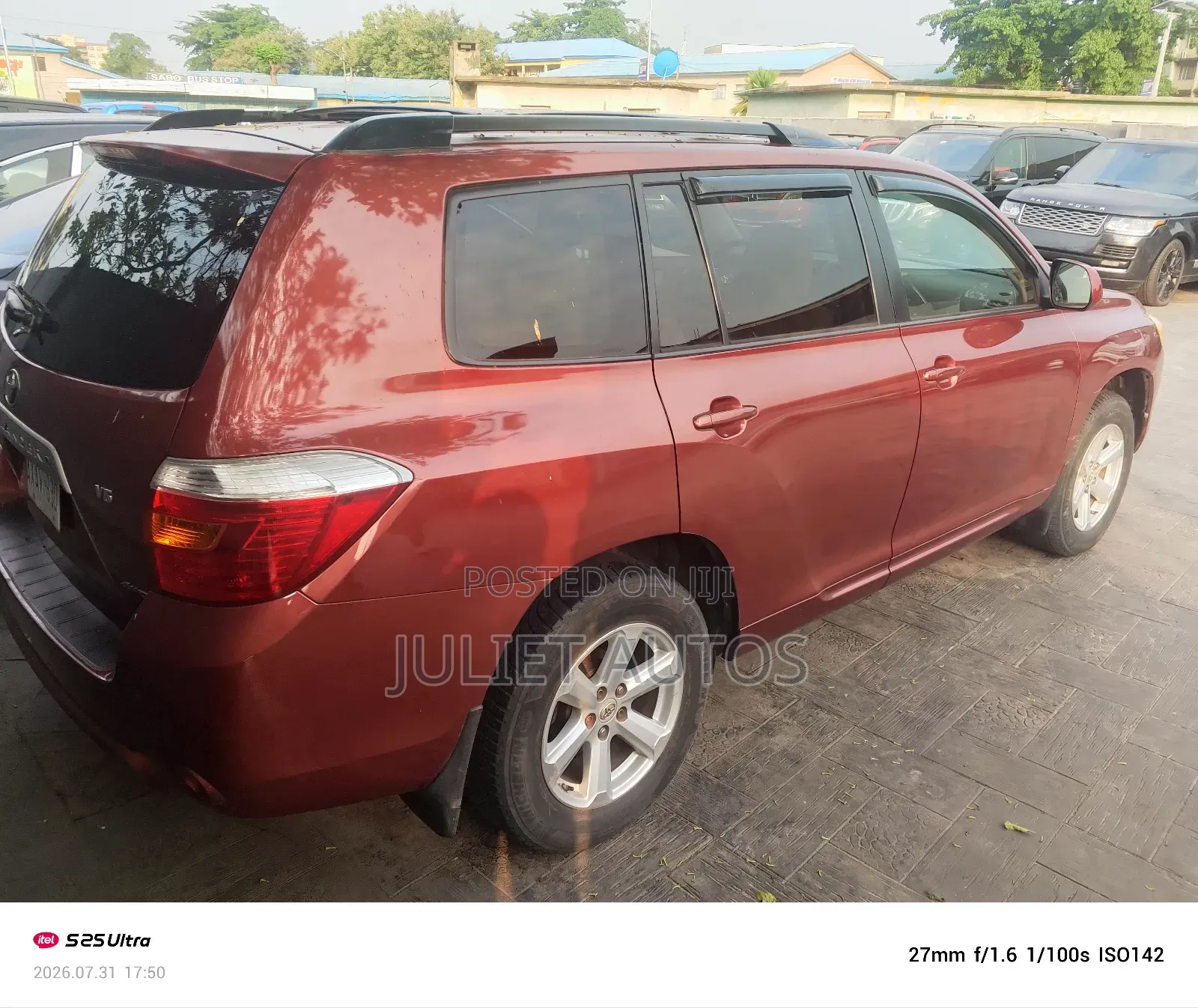 Toyota Highlander 2009 Red