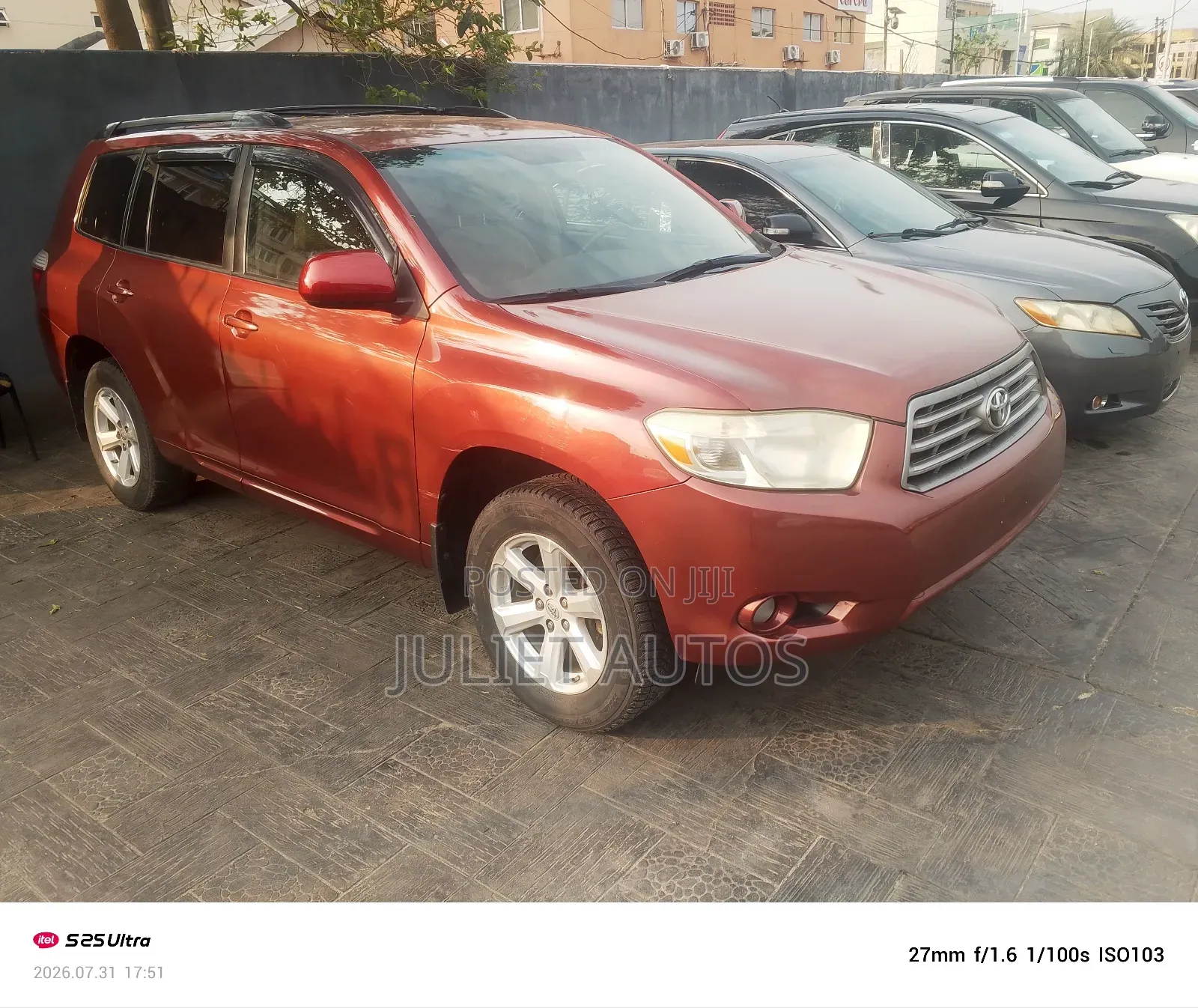 Toyota Highlander 2009 Red
