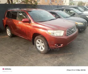 Toyota Highlander 2009 Red