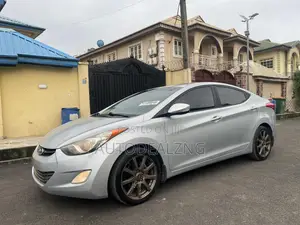 Hyundai Elantra Limited 2012 Silver