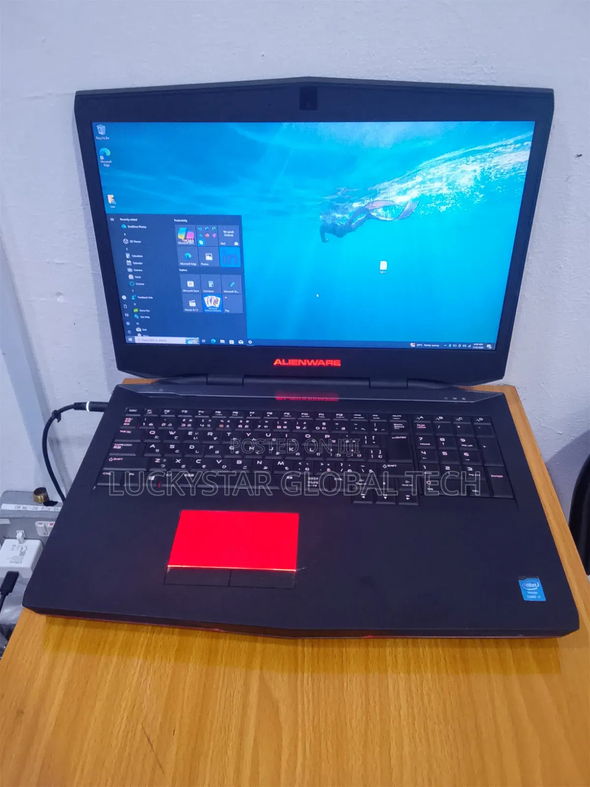 Laptop Alienware 16GB Intel Core i5 SSD 256GB