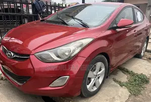 Hyundai Elantra 2008 Red