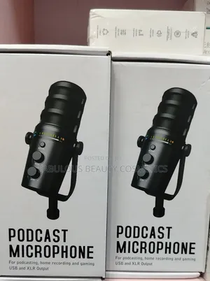 Daakro Dynamic Microphone, XLR/USB Podcast